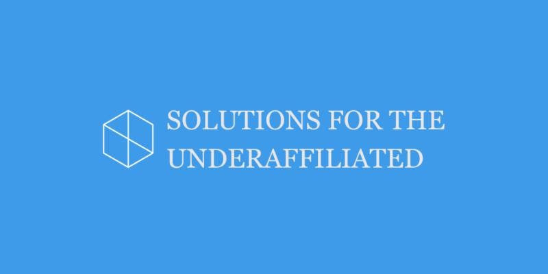 Oar + Solutions For The Underaffiliated