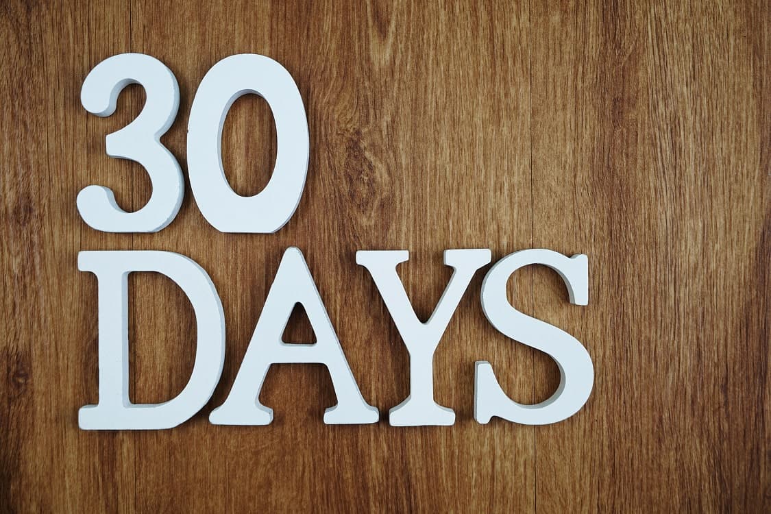 The First 30 Days Of Sobriety